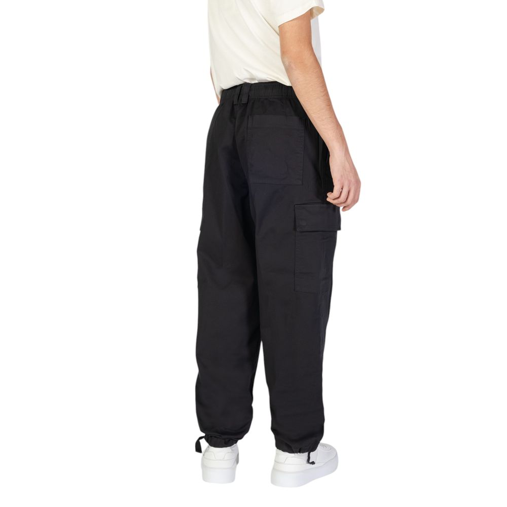 Calvin Klein Jeans Black Recycled Cotton Pant Calvin Klein Jeans