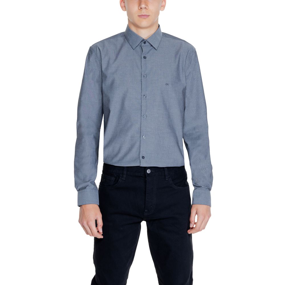 Calvin Klein Black Cotton Shirt Calvin Klein