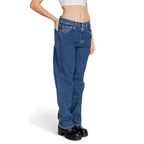 Replay Blue Cotton Mom Jean