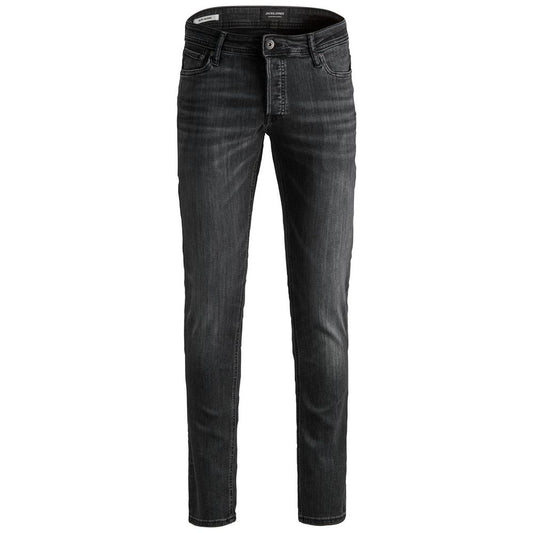 Jack Jones Black Organic Cotton Jeans & Pant Jack Jones