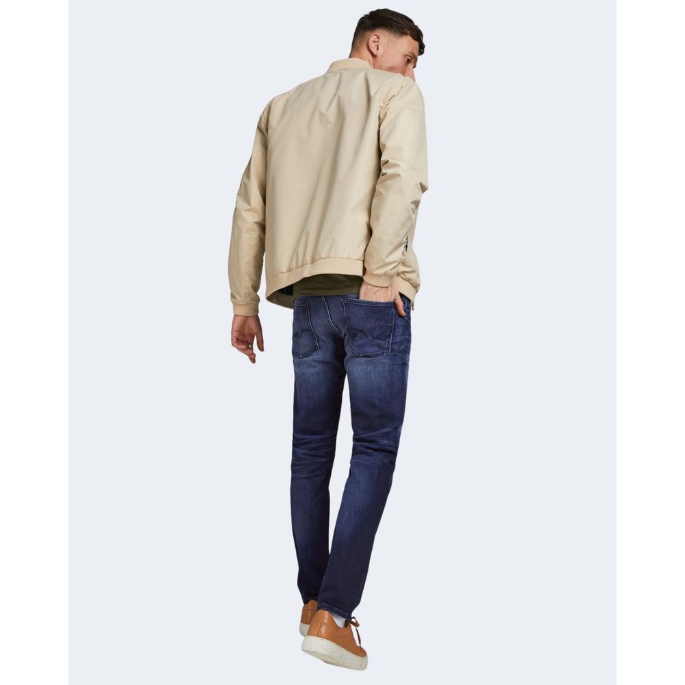 Jack Jones Blue Cotton Relaxed Fit Jean Jack Jones
