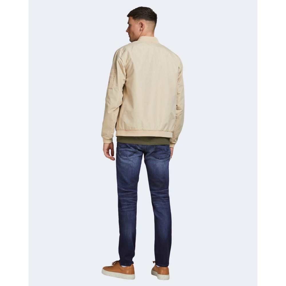 Jack Jones Blue Cotton Relaxed Fit Jean Jack Jones