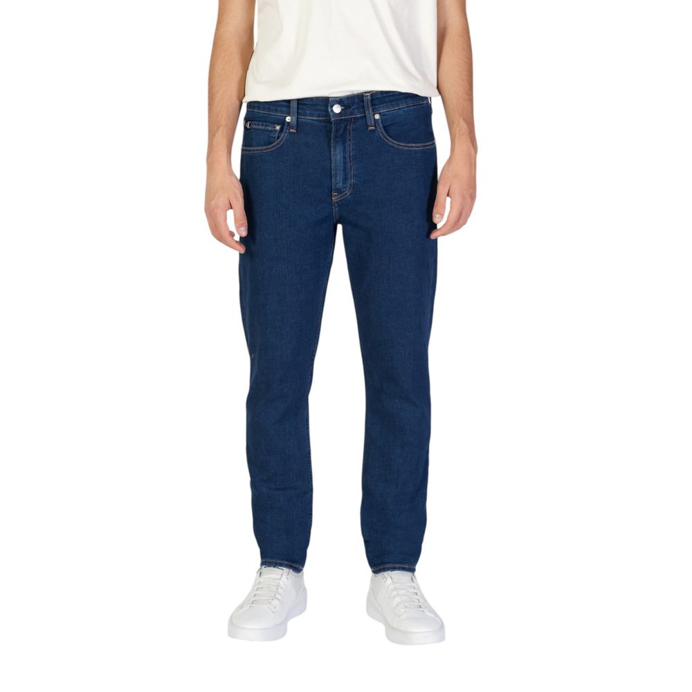 Calvin Klein Jeans Blue Cotton Slim Fit Jean Calvin Klein Jeans