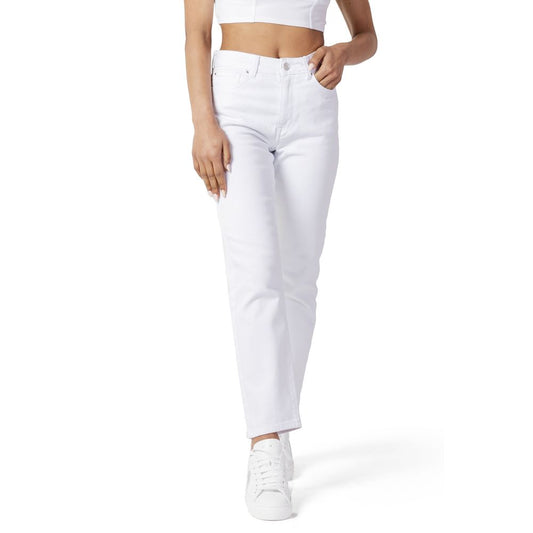 Only White Cotton Mom Jean Only