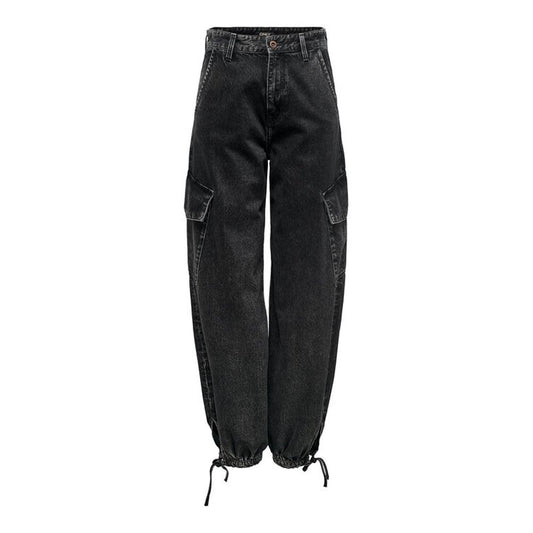 Only Black Cotton Boyfriend Jean Only