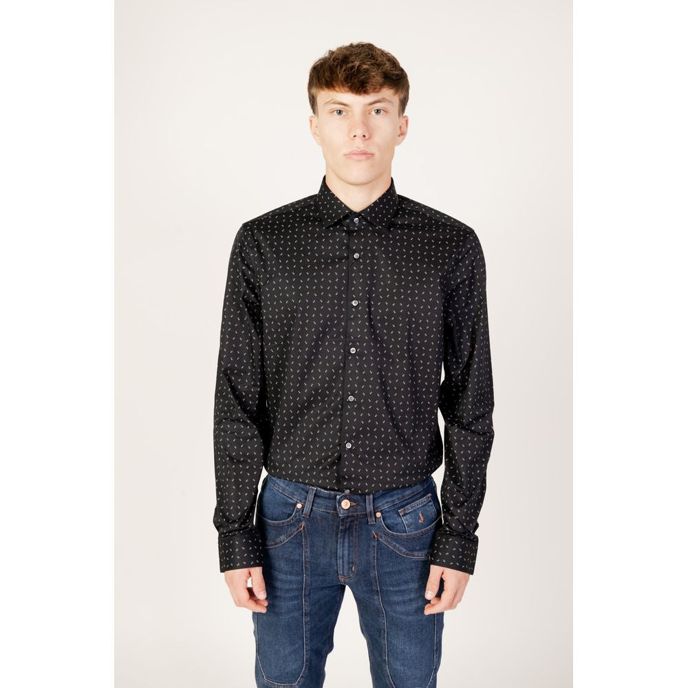 Calvin Klein Black Cotton Shirt Calvin Klein
