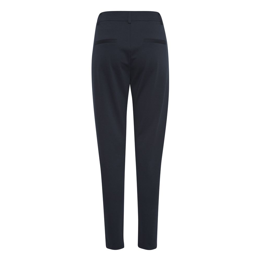 ICHI Blue Recycled Polyester Pant ICHI