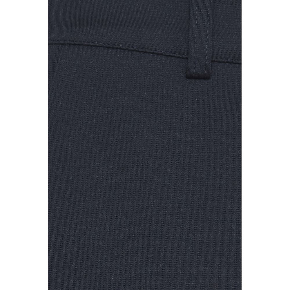 ICHI Blue Recycled Polyester Pant ICHI