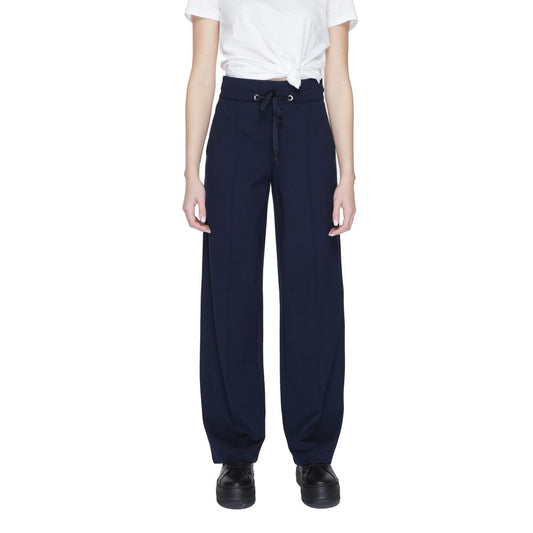 Street One Blue Viscose Pant Street One