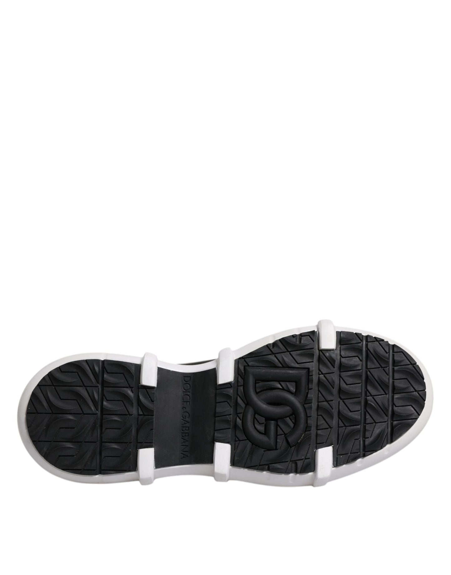 Dolce & Gabbana Black Nylon Galileo High Top Sneakers Shoes Dolce & Gabbana