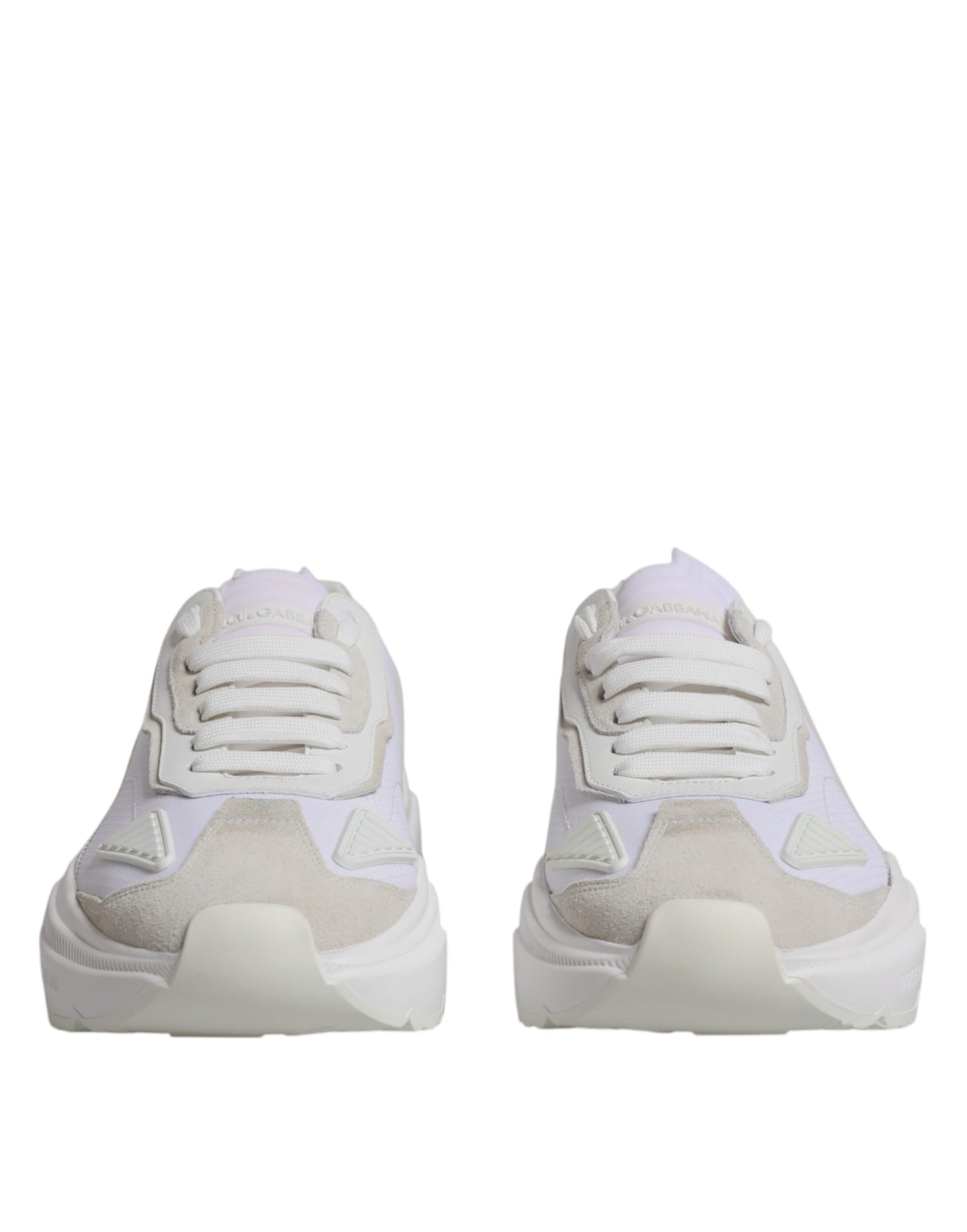 Dolce & Gabbana White Leather Daymaster Low Top Sneakers Shoes Dolce & Gabbana