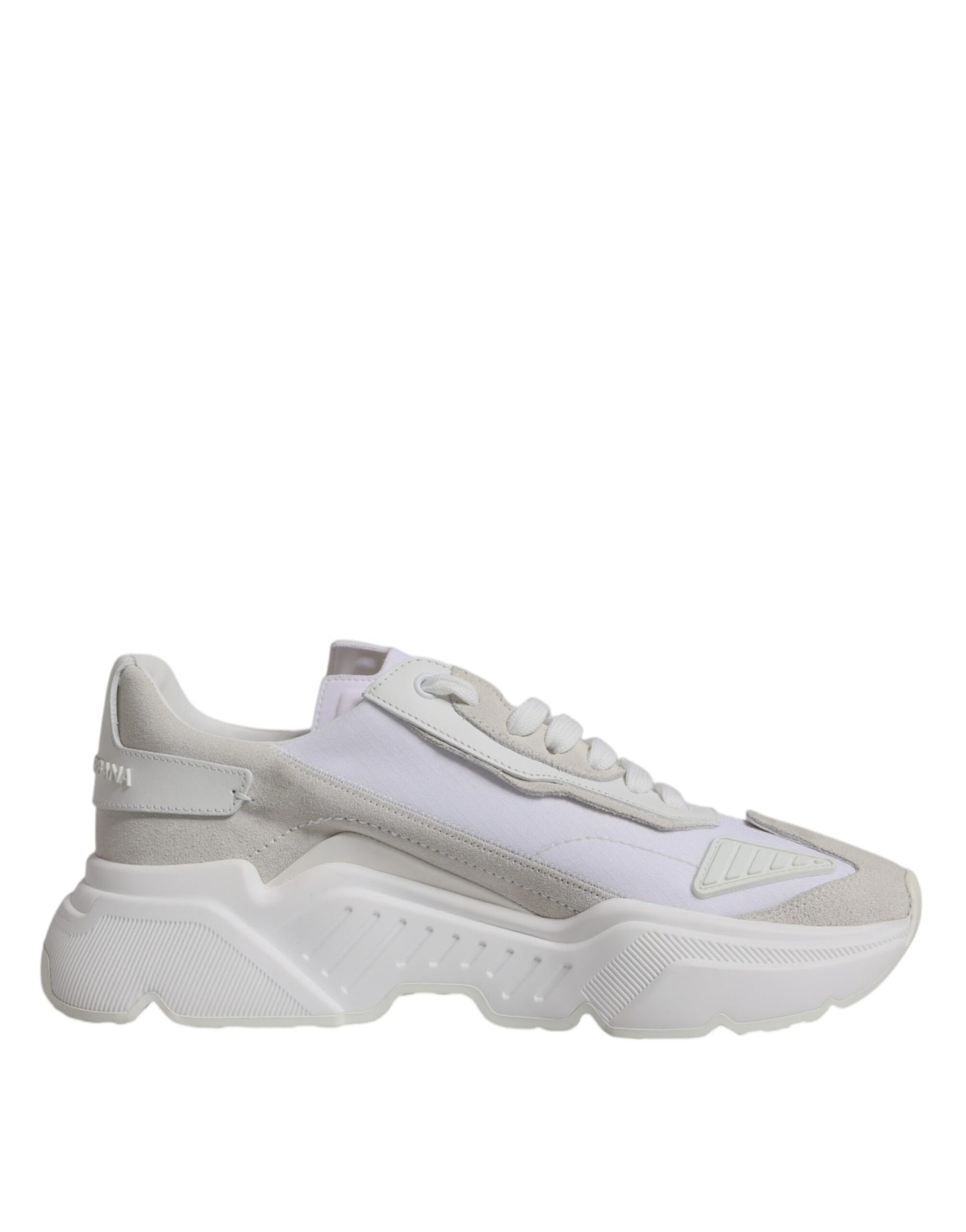 Dolce & Gabbana White Leather Daymaster Low Top Sneakers Shoes Dolce & Gabbana