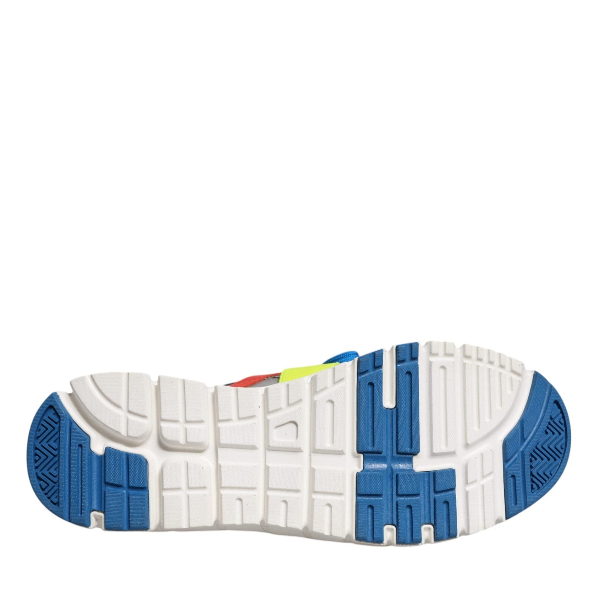 Dolce & Gabbana Multicolor Leather Suede Low Top Sneakers Shoes Dolce & Gabbana