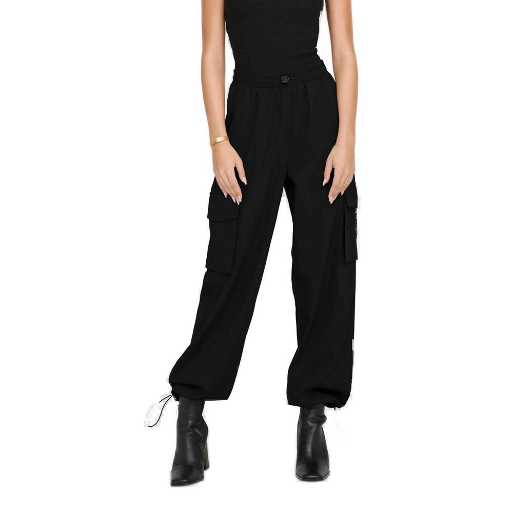 Only Black Cotton Pant Only