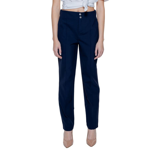 Street One Blue Polyamide Pant Street One