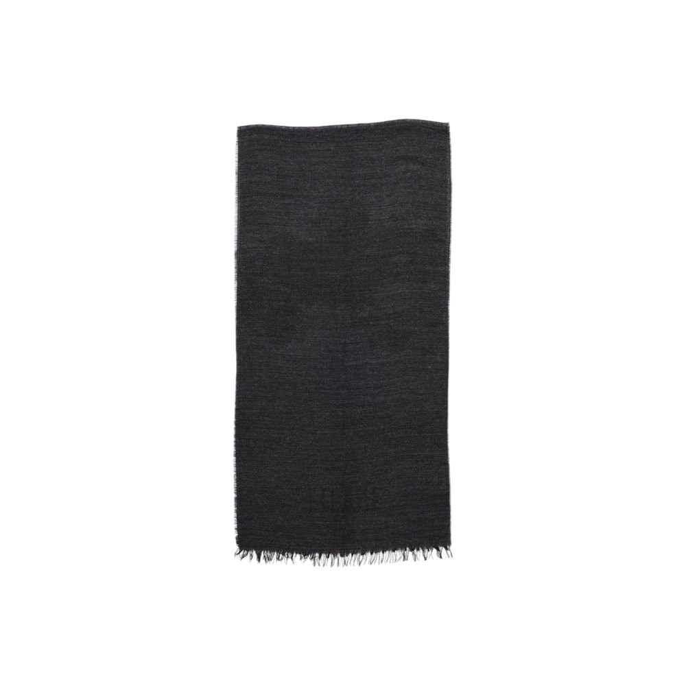 Alviero Martini Prima Classe Gray Polyacrylic Scarf Alviero Martini Prima Classe