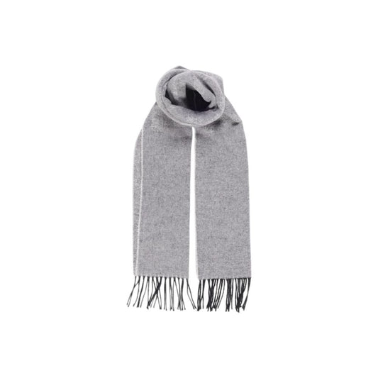 Alviero Martini Prima Classe Gray Cotton Scarf Alviero Martini Prima Classe