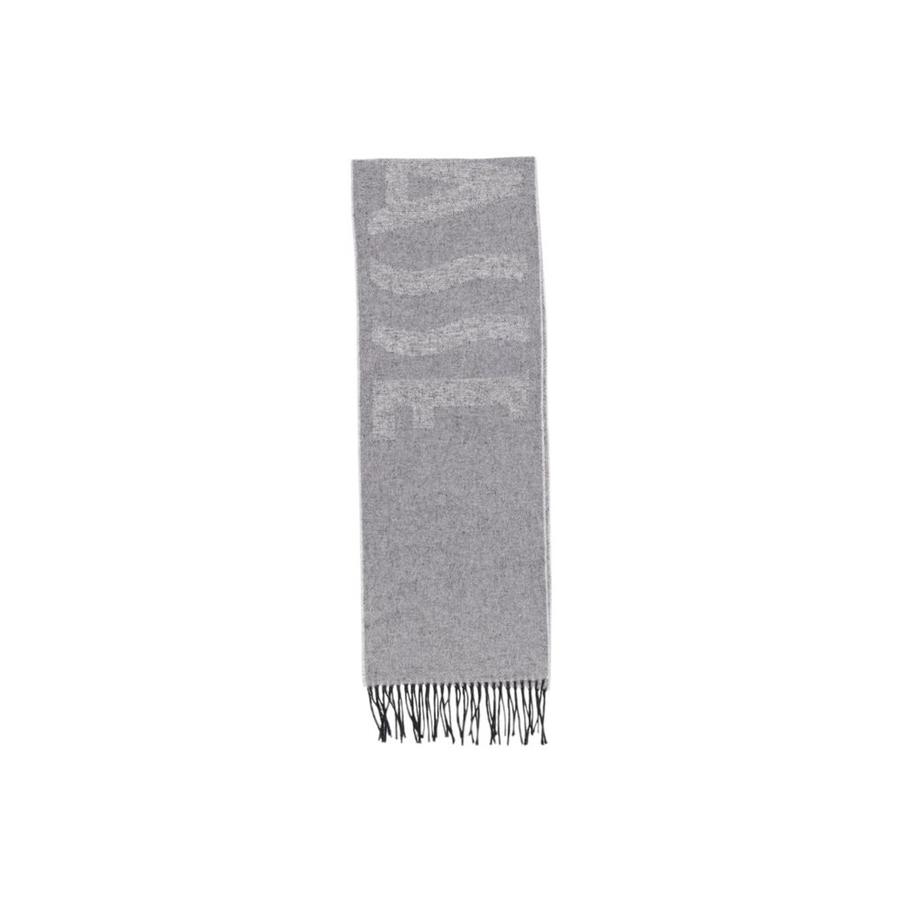 Alviero Martini Prima Classe Gray Cotton Scarf Alviero Martini Prima Classe