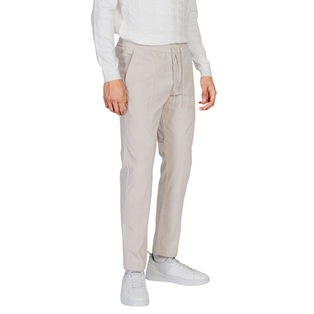 Antony Morato Beige Polyester Pant Antony Morato