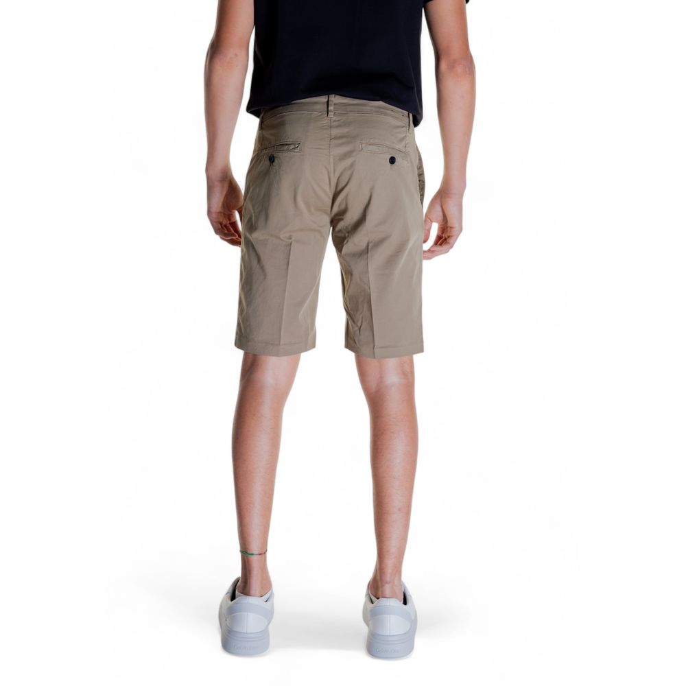 Antony Morato Beige Cotton Bermuda Antony Morato