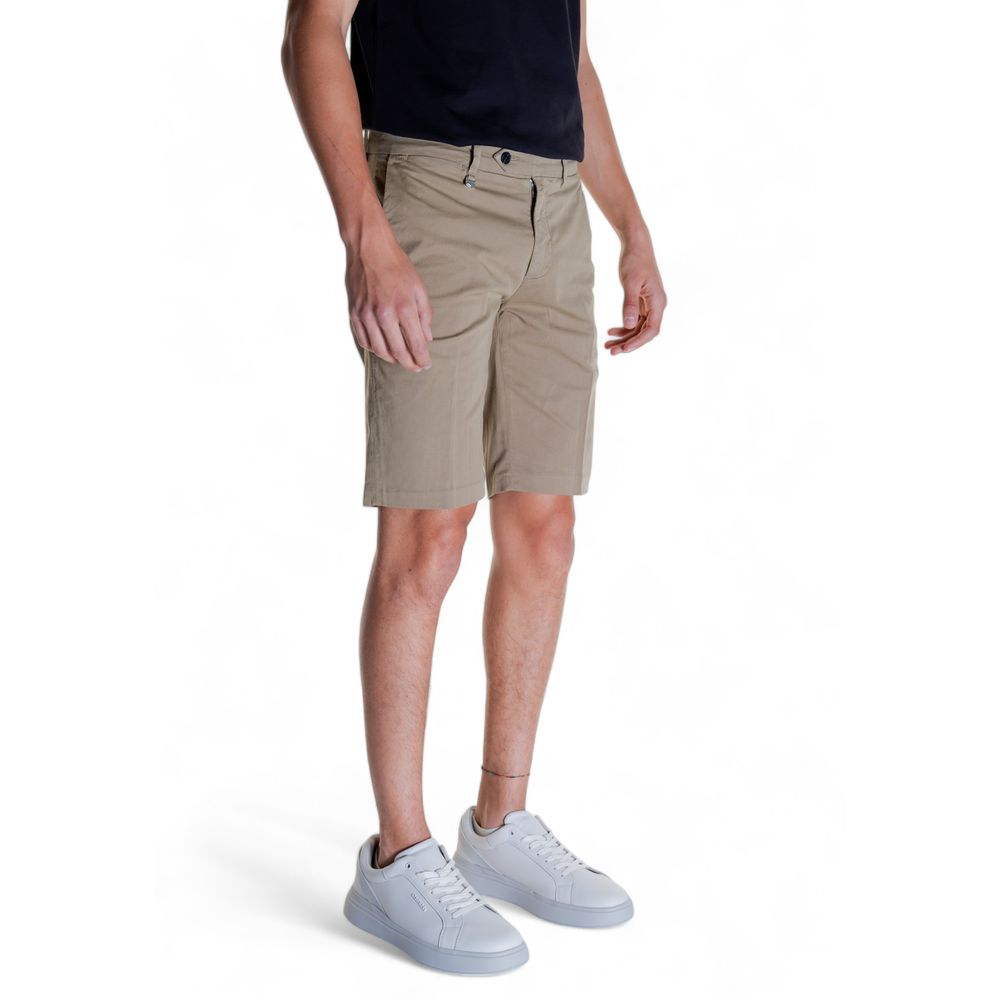 Antony Morato Beige Cotton Bermuda Antony Morato