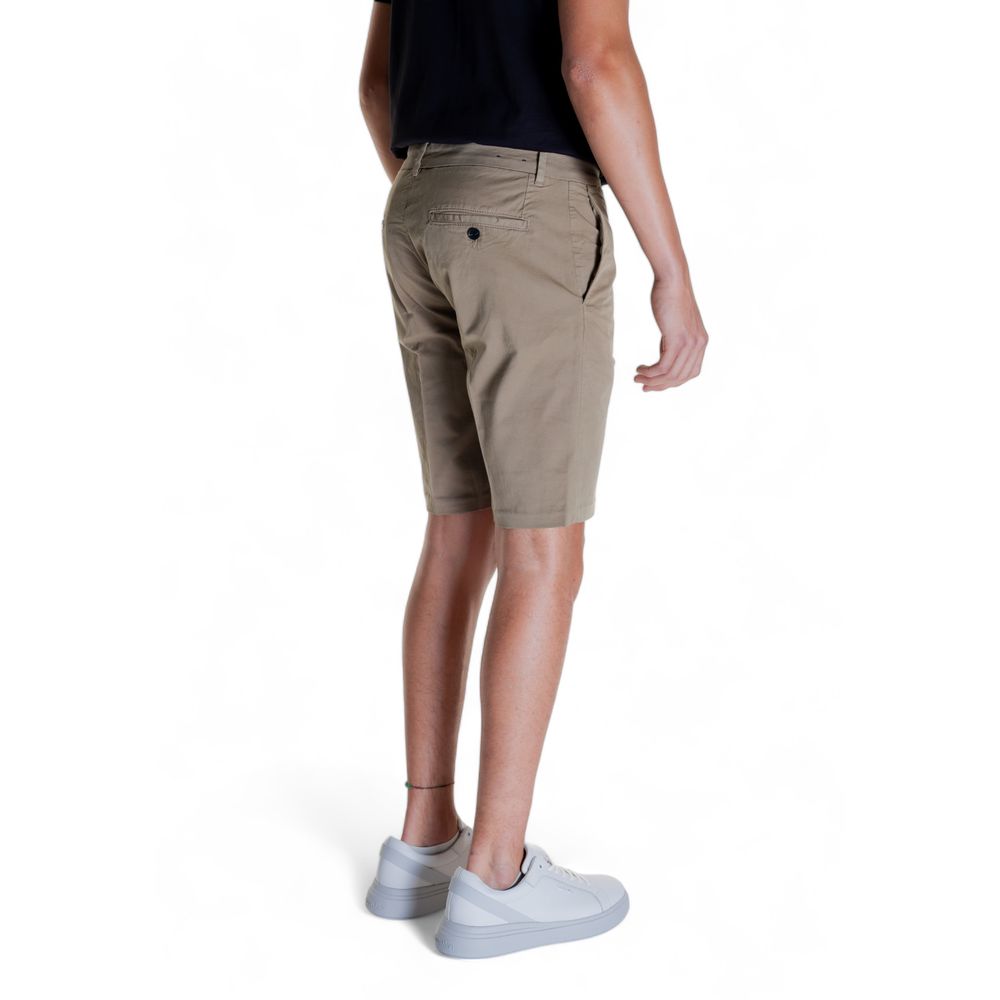 Antony Morato Beige Cotton Bermuda Antony Morato