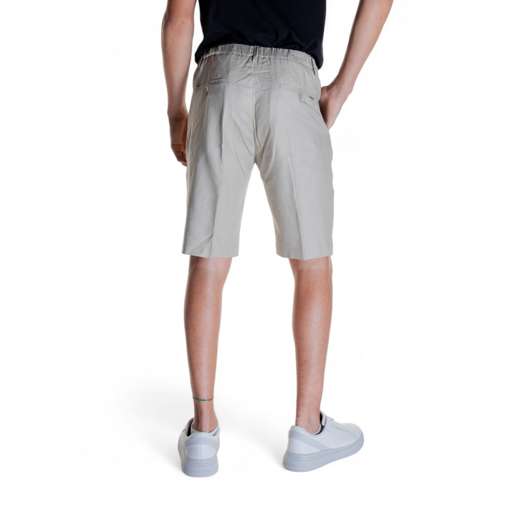 Antony Morato Beige Linen Bermuda Antony Morato