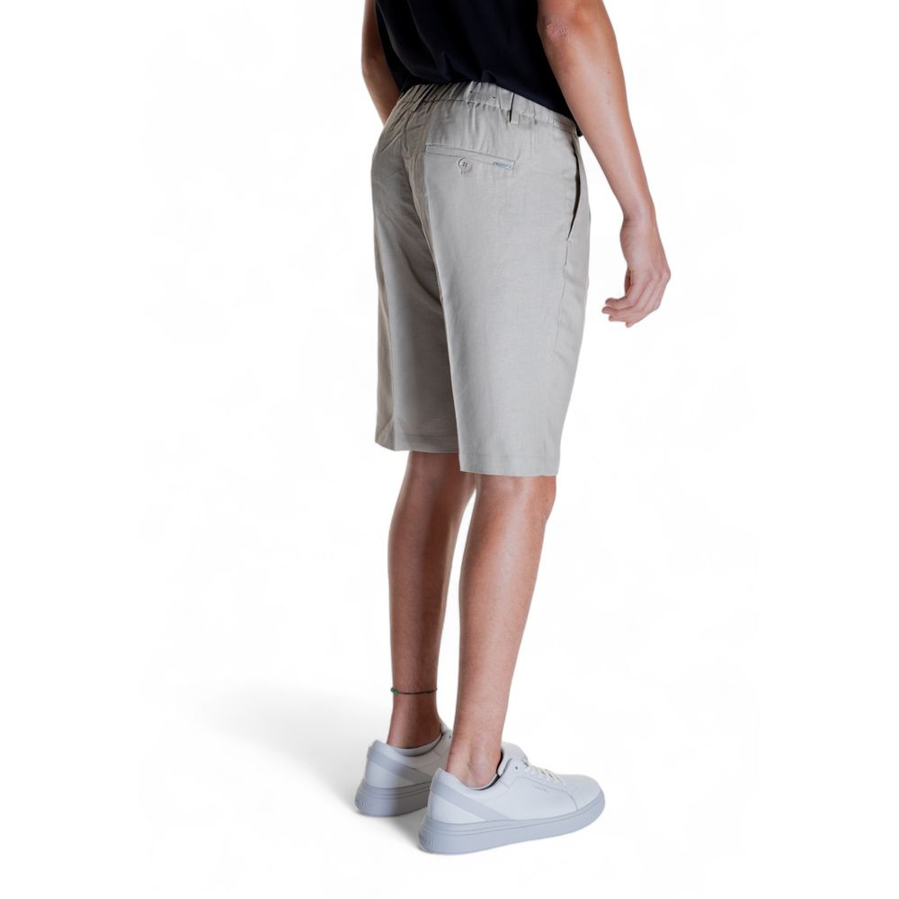 Antony Morato Beige Linen Bermuda Antony Morato