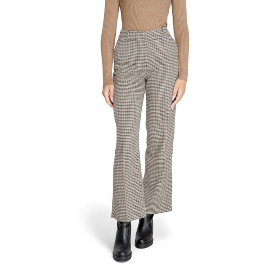 Only Beige Polyester Pant Only
