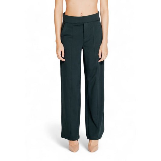 Street One Green Viscose Pant Street One