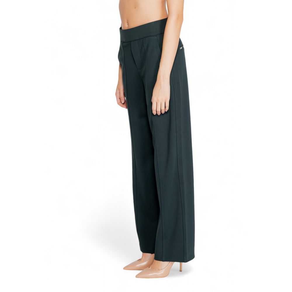 Street One Green Viscose Pant Street One