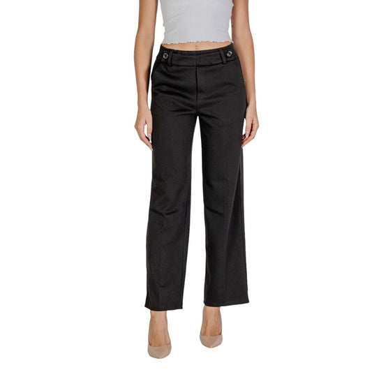 Street One Black Polyester Pant Street One