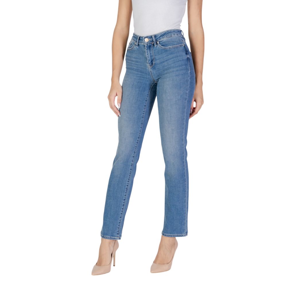 Vero Moda Light Blue Cotton Mom Jean Vero Moda