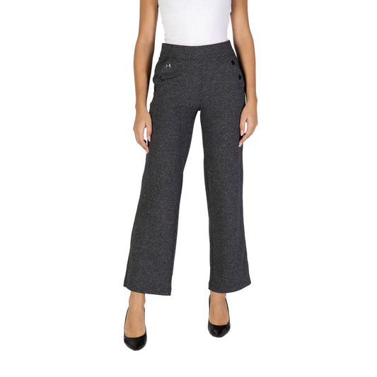 Street One Black Polyester Pant Street One