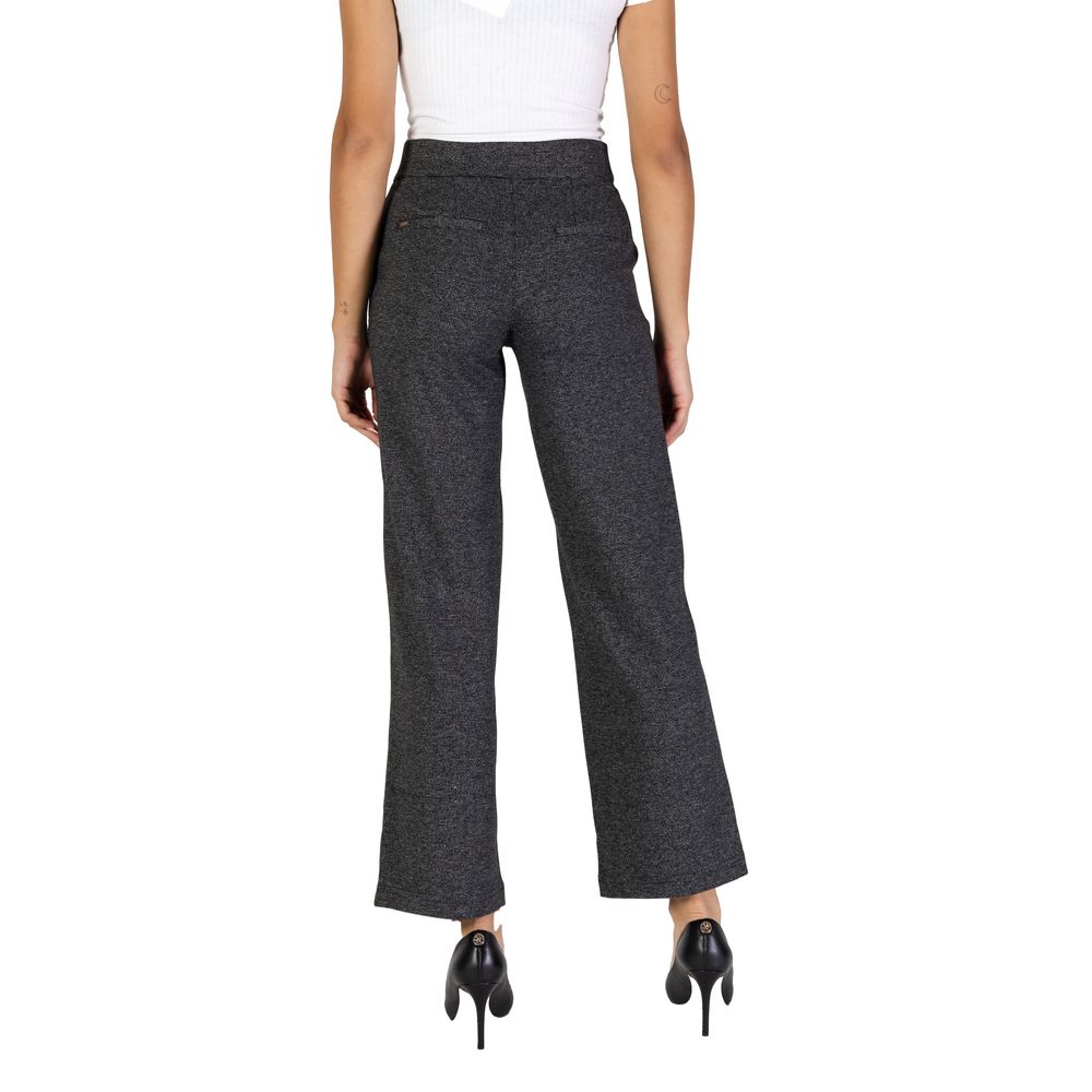 Street One Black Polyester Pant Street One
