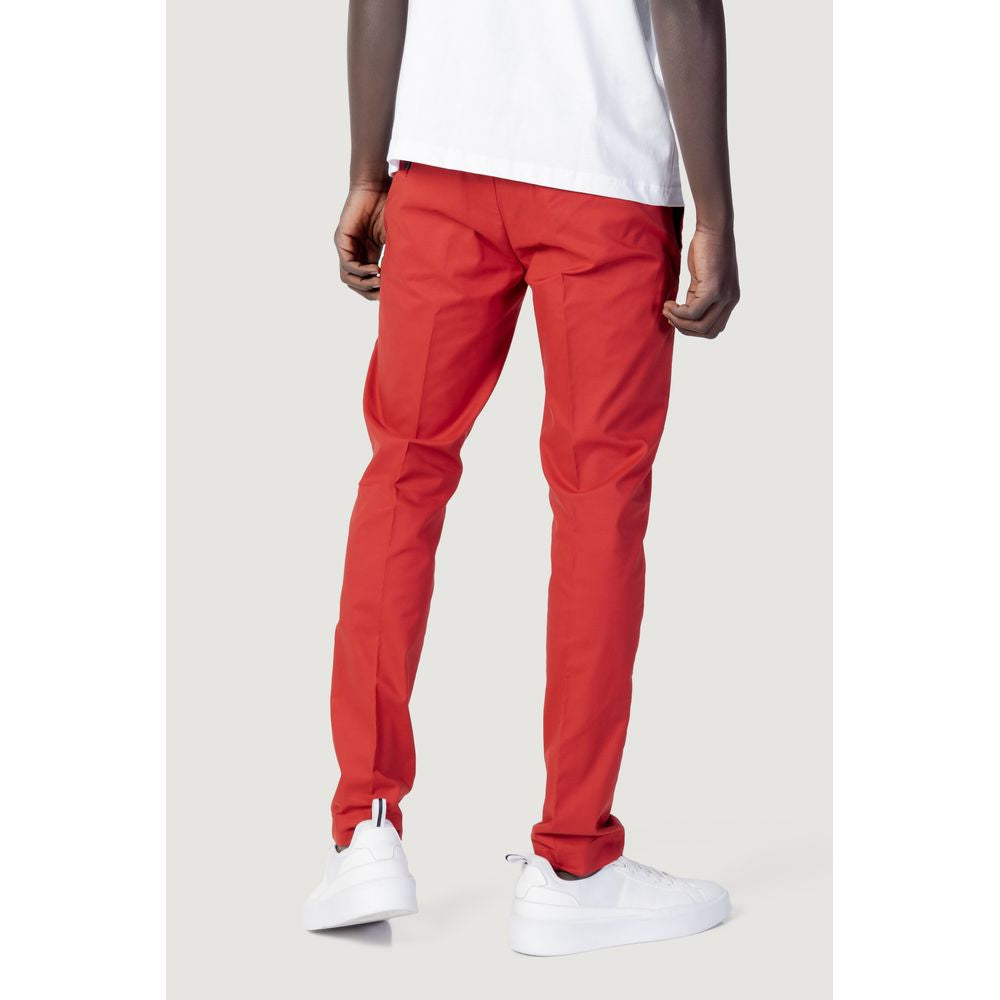 Antony Morato Red Cotton Pant Antony Morato