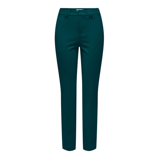 Only Green Polyester Pant Only