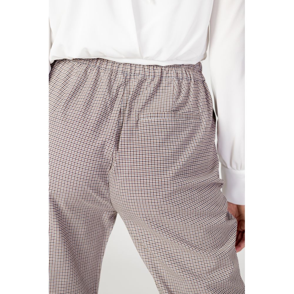 Only Beige Polyester Pant Only