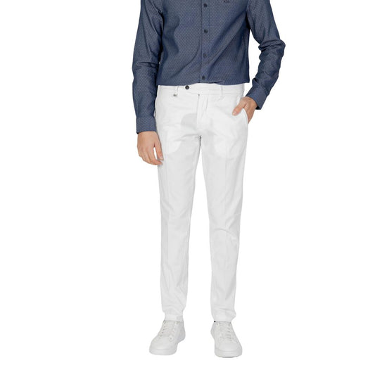 Antony Morato Cream Cotton Skinny Pant Antony Morato