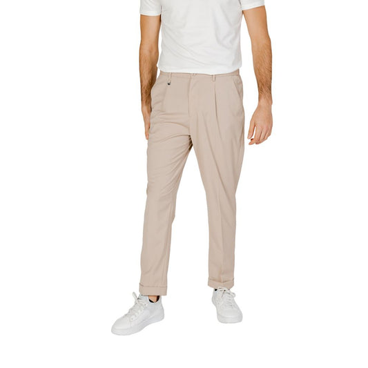 Antony Morato Beige Polyester Pant Antony Morato