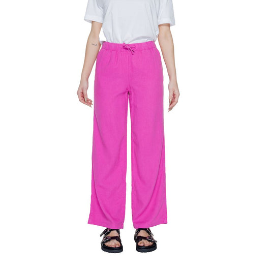 Only Pink Linen Pant Only