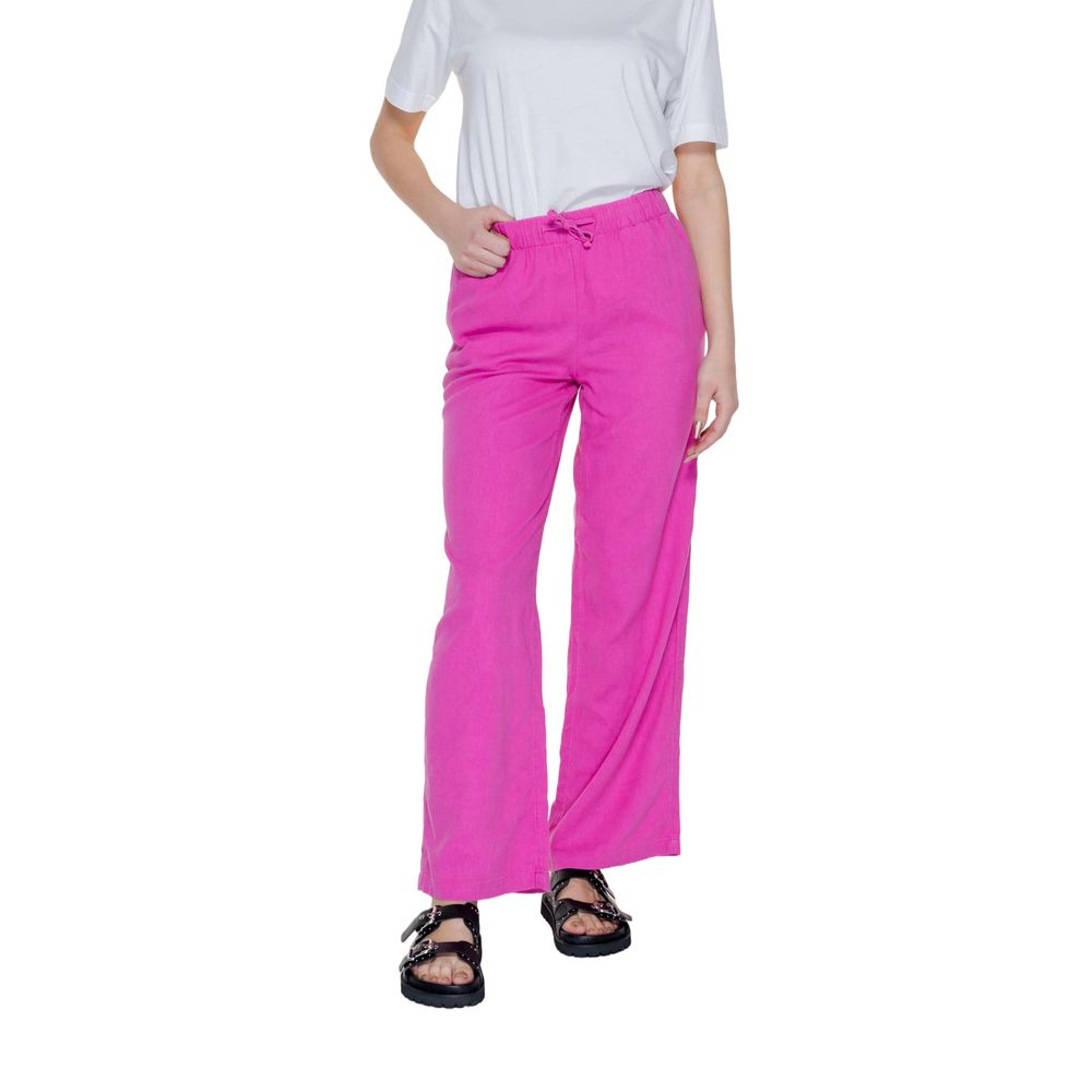 Only Pink Linen Pant Only