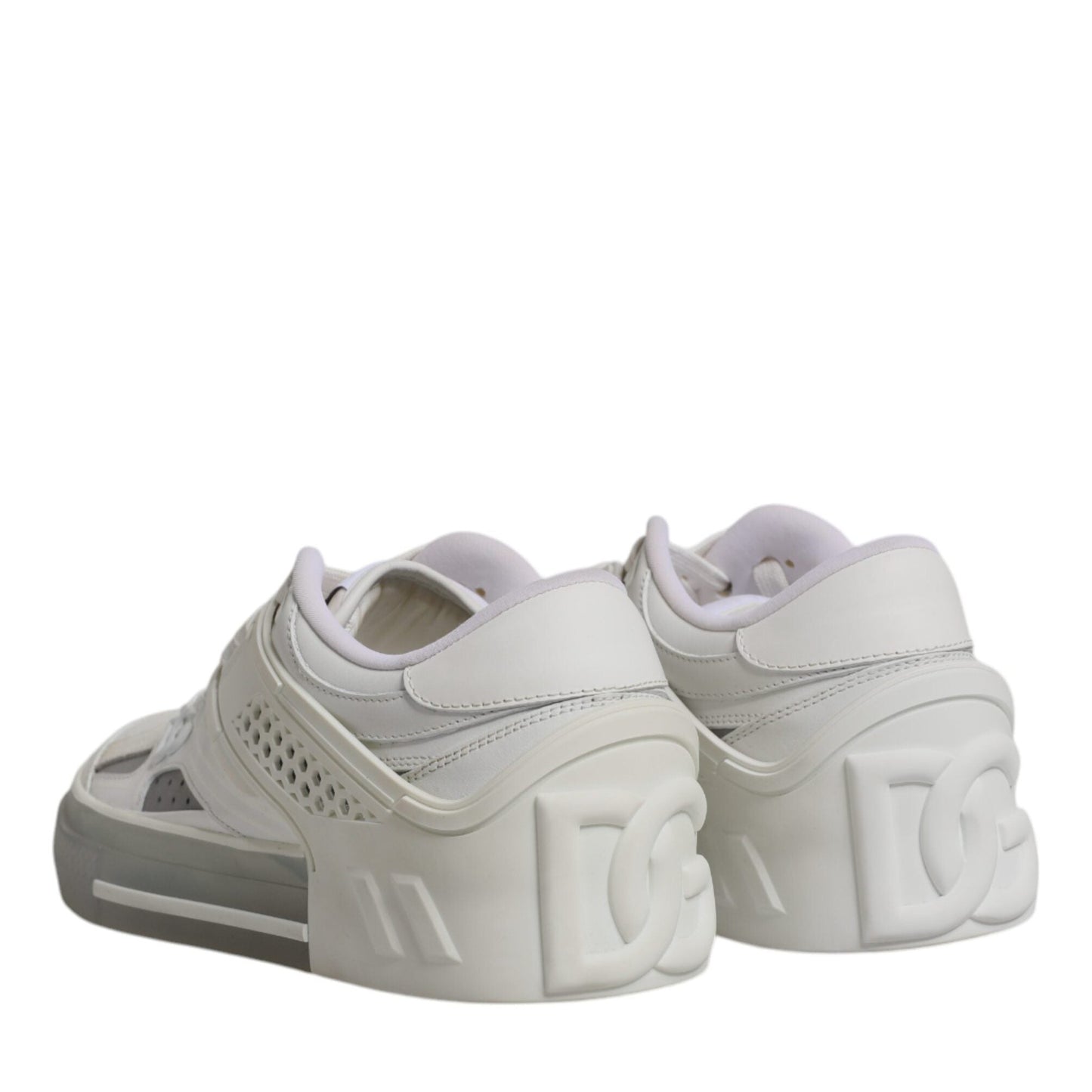 Dolce & Gabbana White DG Logo CUSTOM 2.Zero Sneakers Shoes Dolce & Gabbana