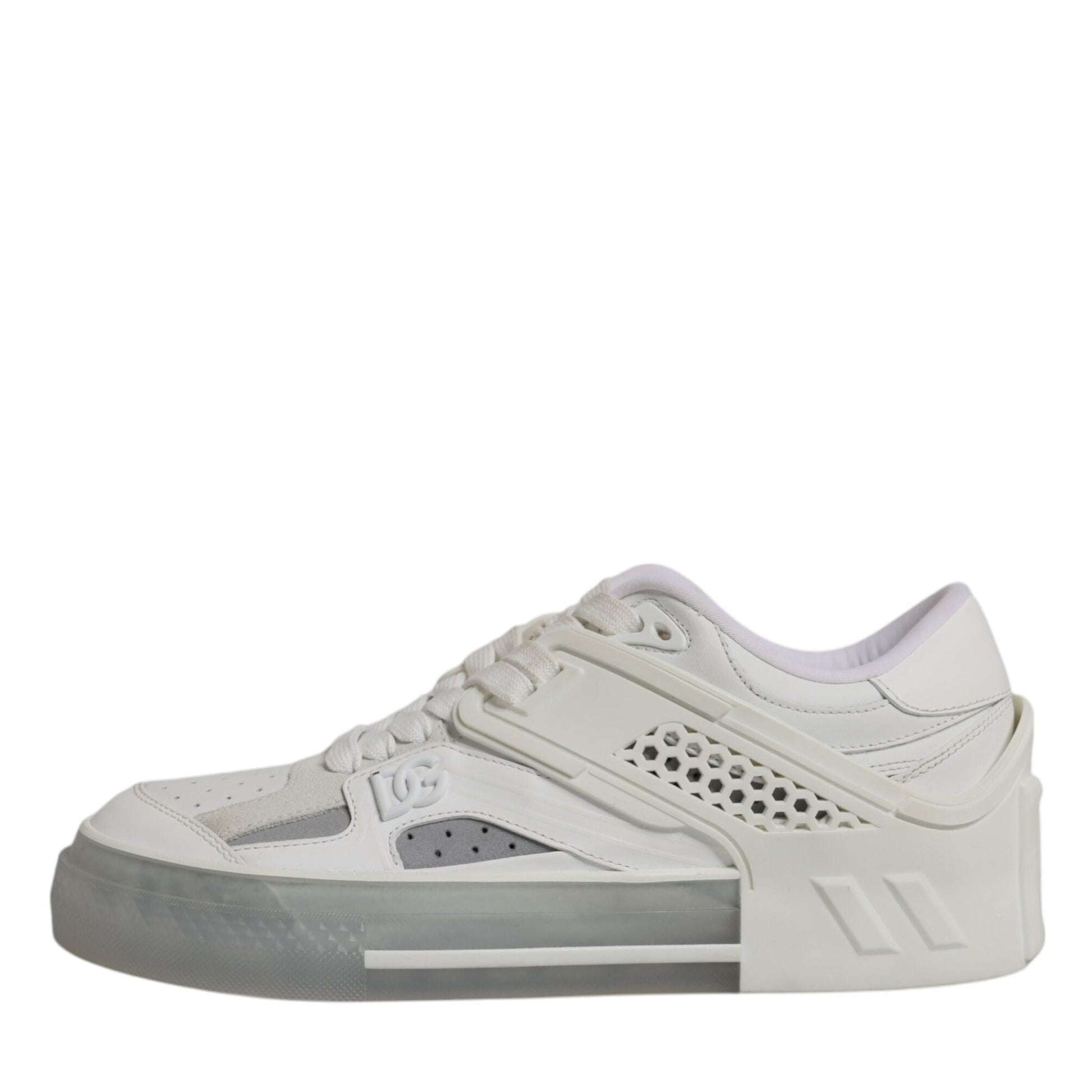 Dolce & Gabbana White DG Logo CUSTOM 2.Zero Sneakers Shoes Dolce & Gabbana