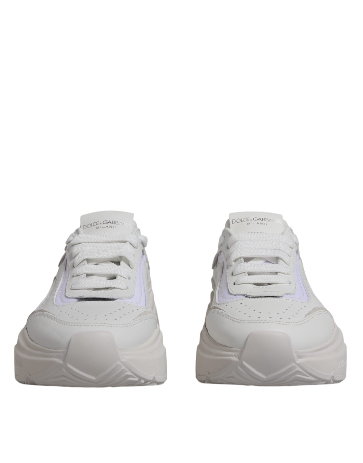 Dolce & Gabbana White Daymaster Low Top Sneakers Shoes Dolce & Gabbana