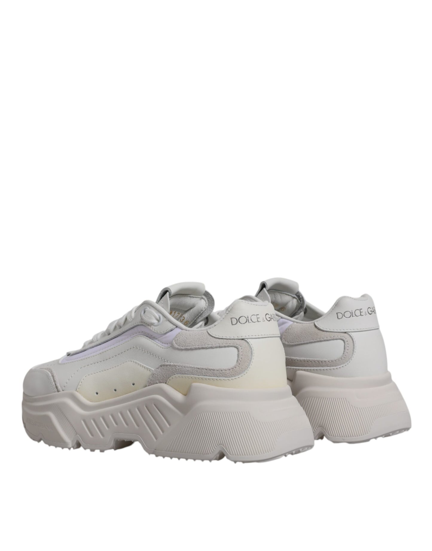 Dolce & Gabbana White Daymaster Low Top Sneakers Shoes Dolce & Gabbana