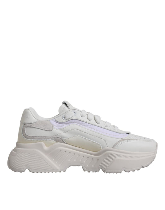 Dolce & Gabbana White Daymaster Low Top Sneakers Shoes Dolce & Gabbana