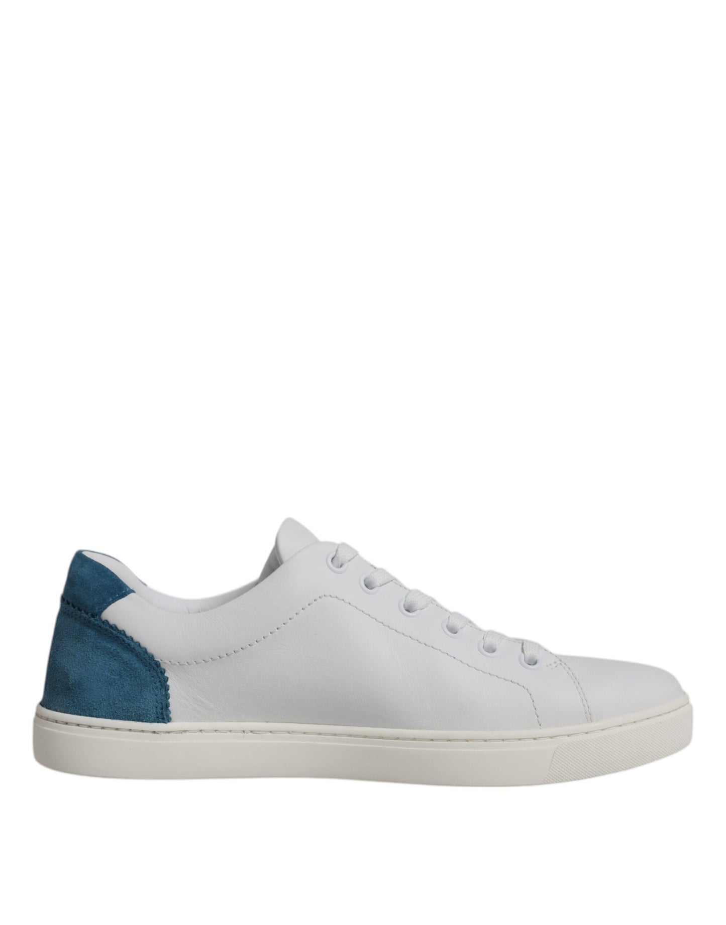 Dolce & Gabbana White London Calf Leather Sneakers Shoes Dolce & Gabbana