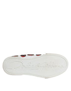 Dolce & Gabbana White Devil Face Portofino Sneakers Shoes