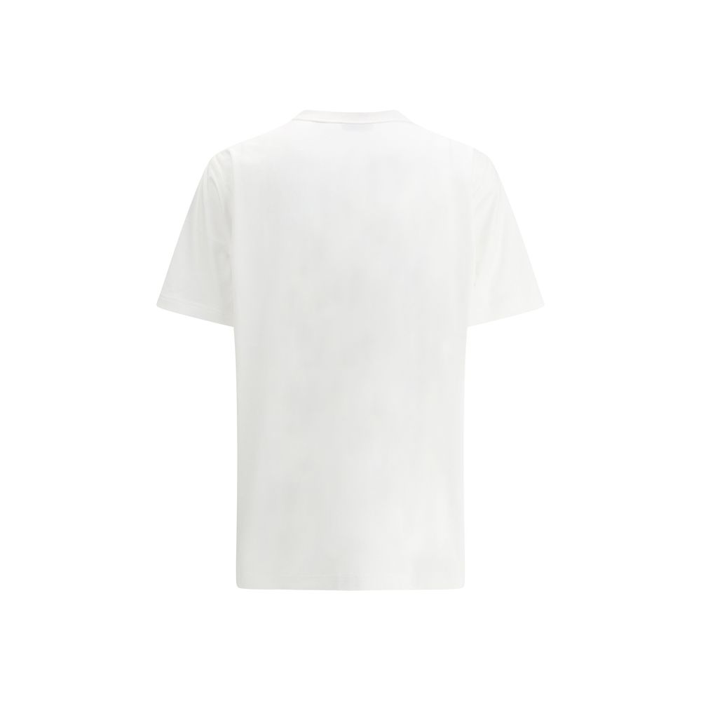 Burberry White Cotton T-Shirt Burberry